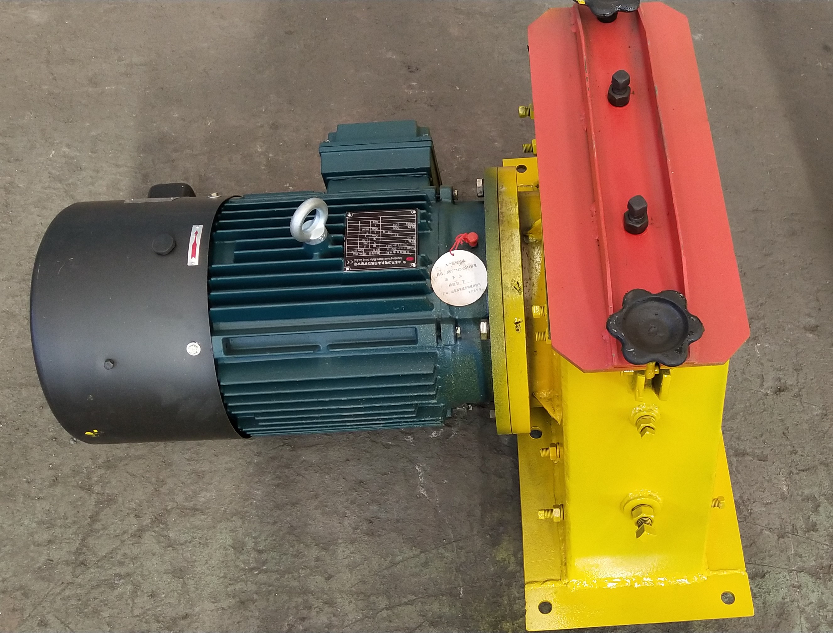 7.5KW抛丸器，Q034ZZ抛丸器